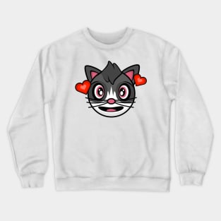 Lovestruck Cat Amanda Crewneck Sweatshirt